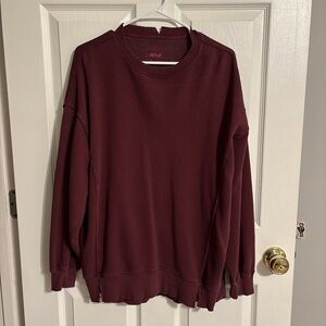 Aerie Women’s Maroon Oversized Sweatshirt